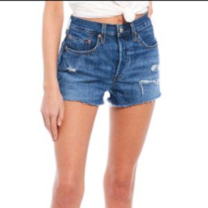Levi's 501 High-Rise Denim Shorts